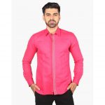 Pink full sleeves shirt- Manoviraj Khosla